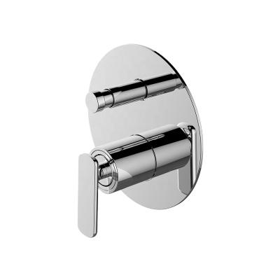 China Slide Barless Concealed Brass Shower Faucet Body Valve For Bathroom Showering System for sale