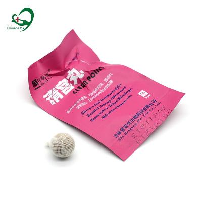 China 100% Original Clean Point Tampons Life Medical Pearl Tampon Womb Detox Beautiful for sale