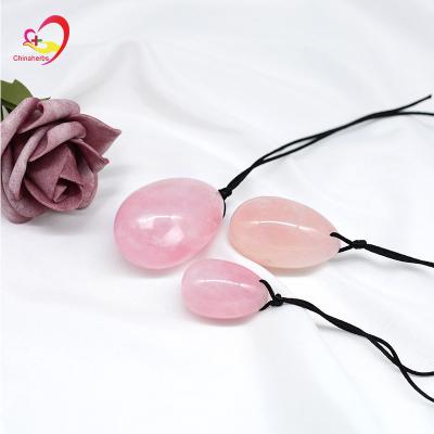 China Natural Black Obsidian Body Yoni Eggs for Kegel Exercise Tightening Vaginal Pelvic Body Massage for sale