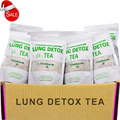 China Hot Selling Lung Clearing Detox Tea Chinese Herbal Drink Tea Bags For Health Care for sale