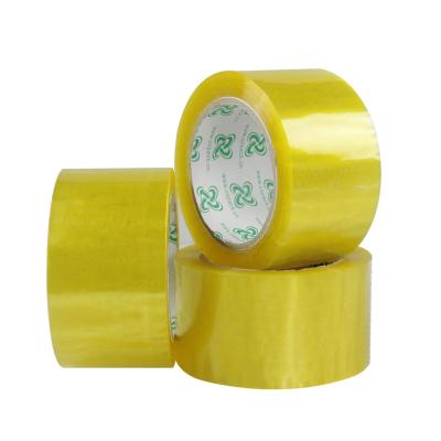 China Waterproof Low Noise Carton Sealing Adhesive Tape Package Bopp Packing Tape for sale