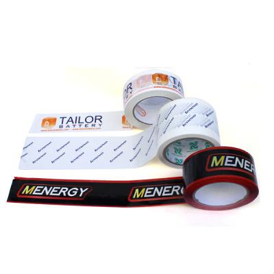 China Free sample waterproof colorful custom logo printed bopp packing tape, opp packing tape for sale