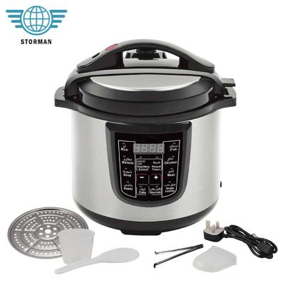 China UK Standard Plug Drop Shipping 4L 800W Hotel Multicooker Vacuum Kitchen Appliances Pot Electric Smart Pressure Cooker for sale