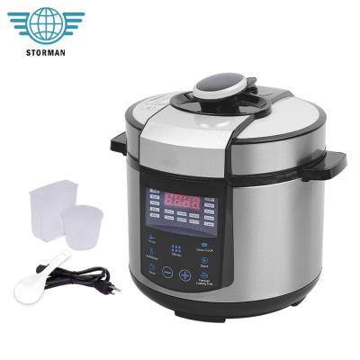 China Hot Spot 900W 5L Stainless Touch Screen Control Kitchen Appliances Hotel Product Electric Pressure Cooker for sale