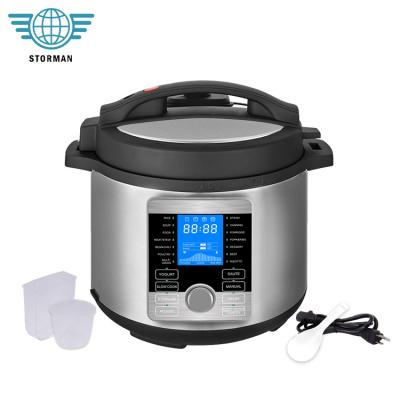 China 2022 Hot Selling Digital 6qt Multifunctional High Quality Commercial Stainless Steel Pot Electric Pressure Cooker for sale