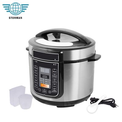 China Hotel Morden Style Manual Button Timing Function 5L Fast Heating Multifunctional Electric Pressure Cooker for sale