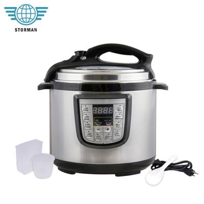 China New Hotel Design Timing Function Heating Household 6L Fast Electric Pressure Cooker for sale