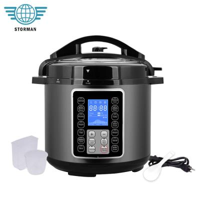 China Household Good Quality 6qt Multi-Use Steamers Multicookers Stainless Steel Electric Pressure Cookers for sale