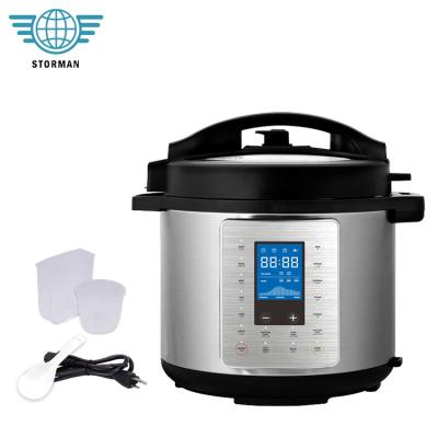 China Household Wholesale Price Kitchen Appliances High Pressure Aluminum Housing Capacity 6L 8L Electric Power Multicooker Large for sale