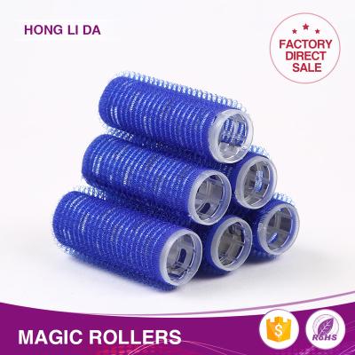 China Aluminum+PP+Nylon Best Price Blue Jumbo Hair Foam Rollers for sale