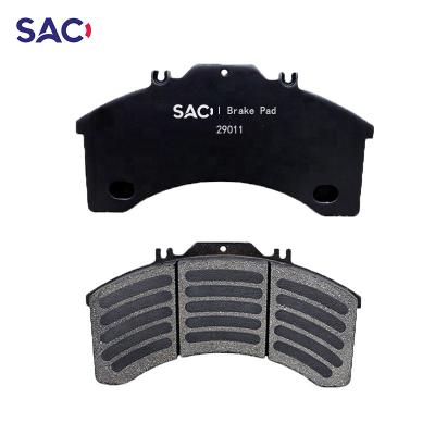 China High Quality Truck Brake System SAC Factory Truck Brake Pads For Iveco Trucks WVA29011 for sale