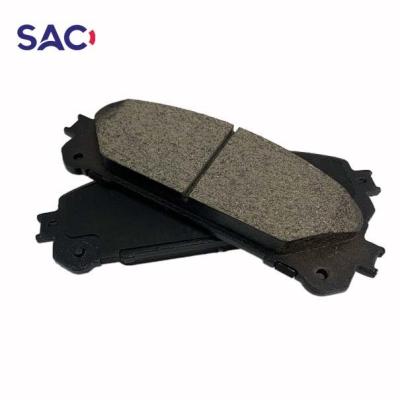 China Resistance+Ultra SAC Factory D1324 Z23 Performance Break Pad High Quality Quiet High Quality Stable Brake Pads For Toyota Lexus 04465-0e010 for sale