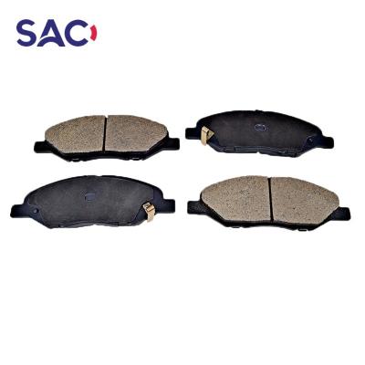 China High Temperature Resistance+Ultra Quiet Hot Selling Auto Brake Pads D1345 SP1383 With Low Price And High Performance Made In China For Japanese Car for sale