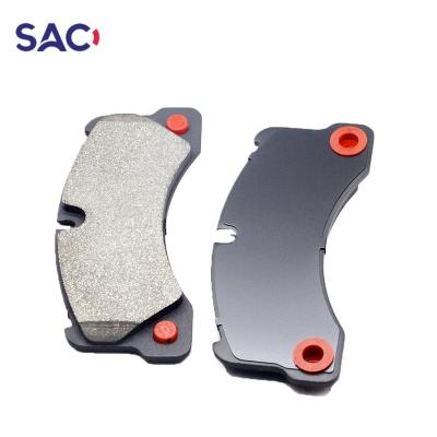 China High Temperature Quiet Resistance+Ultra Braking Kits Front Ceramic Brake Pad For Porsche Cayenne VW Touareg D1349 7l0698151m Premium Auto Parts for sale