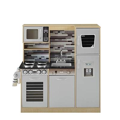 China MDF Panel High Level Wooden Kids Kitchen Toy for sale