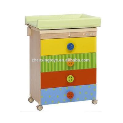 China Hot Selling Wooden PANEL Baby Furniture Changing Table for sale