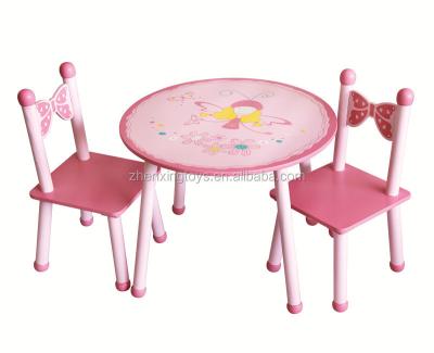 China DINING TABLE Kids Furniture Study or Dining Round Tables and Chairs Set for sale