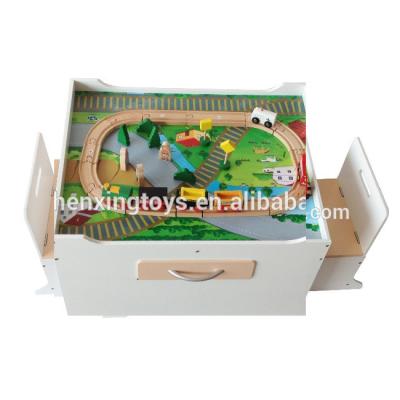 China PANEL wooden kids play table and chair set for sale