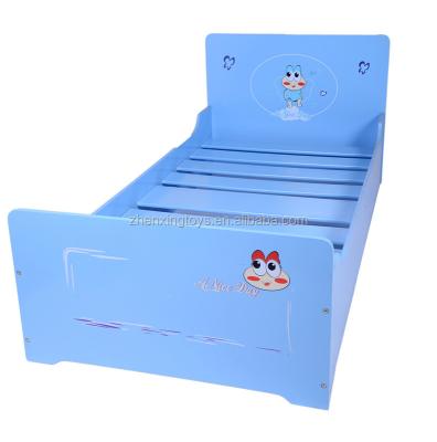 China Blue children's wooden bed made of cardboard wood for sale