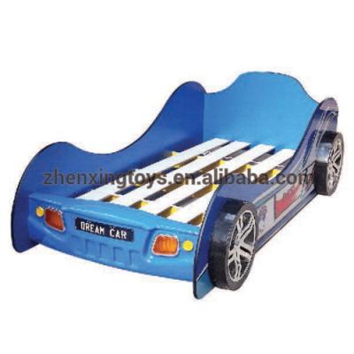 China New Design Wooden Kids Racing Car Bed for sale