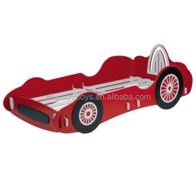 China New Design Wooden Cartoon Children's Car Bed for sale