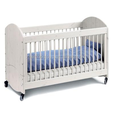 China Hot Selling Wood Designs Wooden Kids Bed Baby Cribs for sale