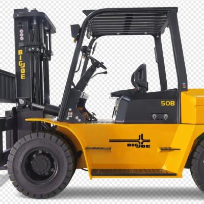 China Hotels heli full standing electric forklift 3.5 5 ton fork lift trucks prices display electric scooter forklift truck battery charger for sale