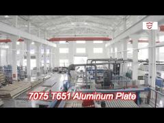 multipurpose 7075 t651 aluminum plate length 8000mm-12000mm