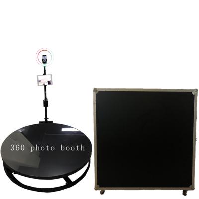 China Automatic Mirror Kiosk Props Selfie Photo Booth Inflatable 360 ​​Photo Booth Wall Backdrop Enclosure 80cm for sale