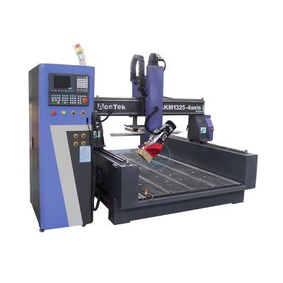 China Good Quality 4 Axis CNC Router Machine Mobile Linear Type Wood Carving CNC Router Hotels for sale