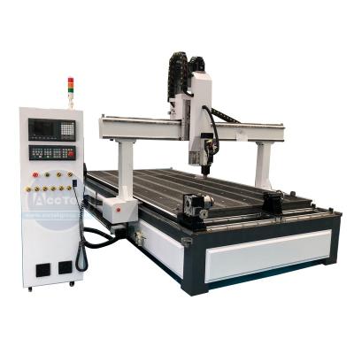 China MDF WOOD ACRYLIC ALUMINUM Factory Supply Direct CNC Router Machines 4 Axis T-slot And Air Vacuum Table Absorbing CNC Router for sale