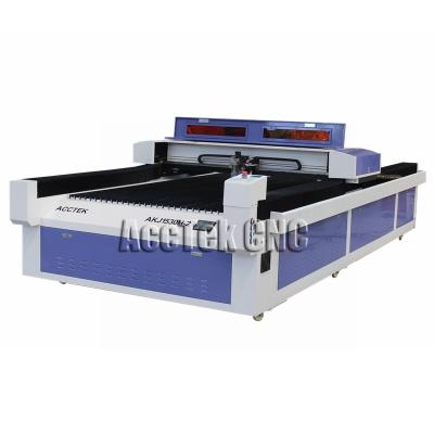 China Laser CUTTING Acctek CO2 laser cutting machines with CE certificate AKJ1530H CO2 laser cutting machine parts for metal&Non-metal for sale