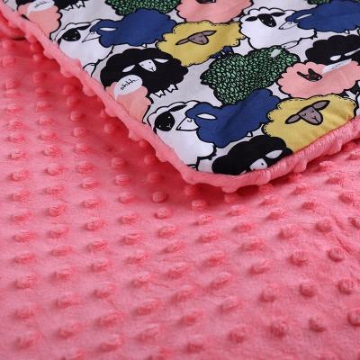 China PORTABLE warm winter minky blanket for sale