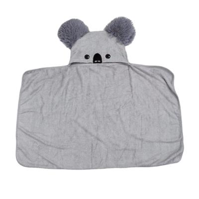 China QUICK DRY Bamboo and Hooded Cotton Baby Bath Towel for sale