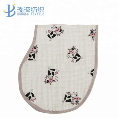 China Antibacterial 100% Easy Wash And Convenience Cotton Muslin Baby Burp Cloth for sale