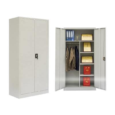 China Many Compartments Dress Storage Cabinet Metal Combination Cabinet Metal Wardrobe Steel Wardrobe for sale