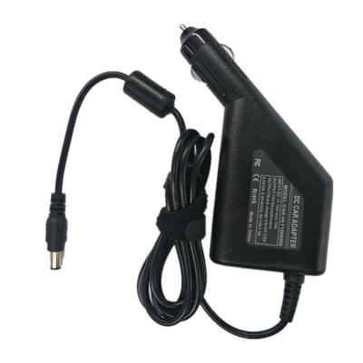 China Flame Retardant Material ABS+PC 15V 6A Laptop Car Charger For Toshiba Power Supply Power Adapter for sale