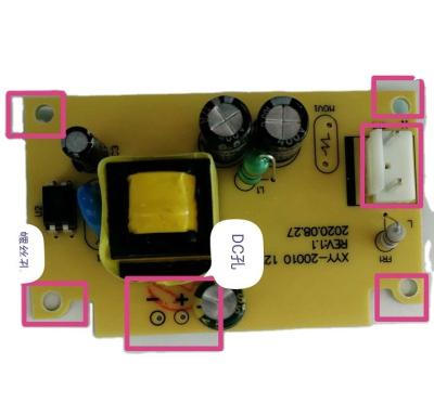 China 7.2w 12v Power Supplies PCB Open Frame Customize 12v DC To AC Change Power Supply 67.5x41.5x16.9mm (LXWXH) for sale