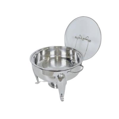 China Convenient bain marie food warmer Oval heating food warmer set hot pot food warmer set 304 stainless steel chafing dishes buffet Plate for sale