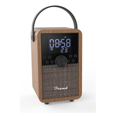 China High Quality Retro Function 2022 Portable Wooden Wireless Loudspeaker Sound Box Speaker With FM Radio Portable Wooden Speaker for sale