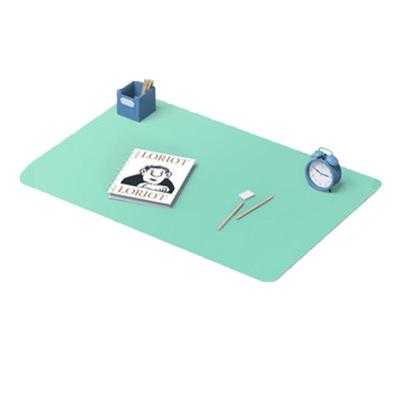 China Wholesale Health Skin-Friendly Smooth And Comfortable Sky Blue Silicone Study Writing Mat for sale