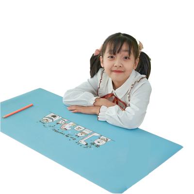 China Modern Leather Playmat Leather Mat Kids Desk Mat Silicone Leather Eye Protection Kids for sale