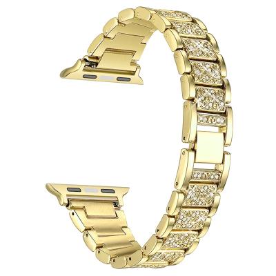 China Luxury Charm Jewelry Watch Bands For iWatch Series 6 5 43 2 1 38mm 44mm Fit For iWatch Series Wholesale for sale