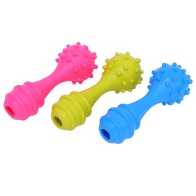 China 2021 Hot Selling High Quality Viable Bone Shape TPR Eco Friendly Rubbery Pet Toys For Dogs And Cats for sale