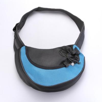 China Adjustable Carrier Mesh Safe Dogs Cats Bag Breathable Outdoor Dog Sling Viable Wholesale Travel for sale