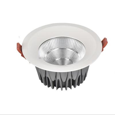 China Factory price modern downlight with brand LED 15W 20W 30W 40W 50W LED downlight high CRI led spot light for sale