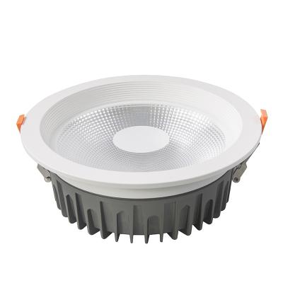 China Modern 8inch 230mm 30W cob recessed led retail downlight for sale