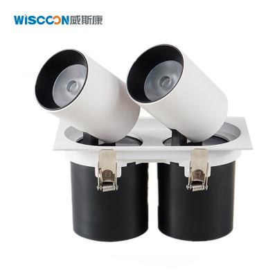 China Modern LED Downlight Double Head 12w 20w 24w 40w for sale