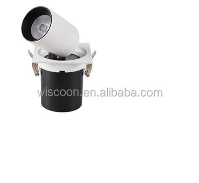 China Factory wholesale 12W aluminum ceiling led recessed spot downlight adjustable for sale