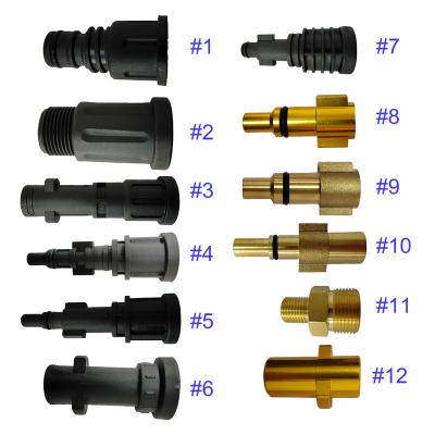 China Car Snow Foam Bottle Car Wash Foam Pot Nozzle Pressure Washer Adapters Car Wash Foam Cannon pot brass adapter fitting Nozzle for sale